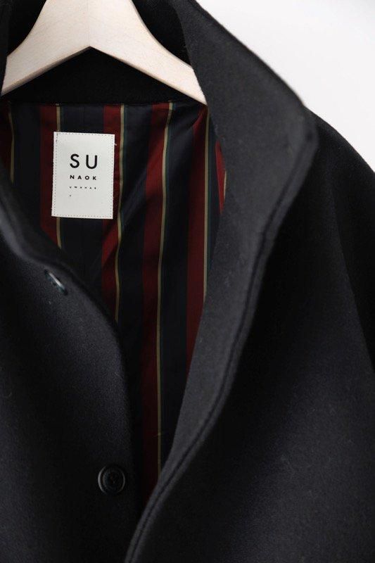 double melton coat - SUNAOKUWAHARA ONLINE STORE