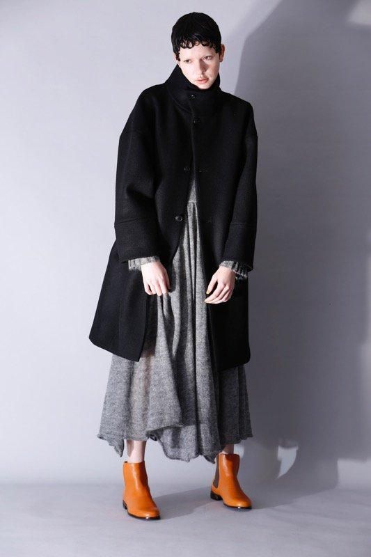 double melton coat - SUNAOKUWAHARA ONLINE STORE double melton coat - SUNAOKUWAHARA ONLINE STORE