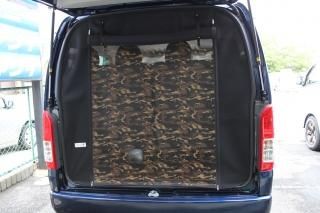 ハイエース　車中泊　防虫ネット　 neru海 Amazon.co.jp: neru海 200系ハイエース 蚊帳（かや）ネット リア