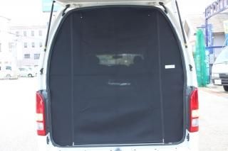 200系 ハイエース 蚊帳　セット　左右　後ドア用カーテン ブラック neru海 81ifB1pwC1L._UF350,350_QL80_.jpg
