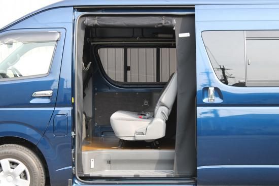 ハイエース | 蚊帳ネット｜左スライド・ハイルーフ用 - neru海 WEBショップ