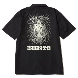 <img class='new_mark_img1' src='https://img.shop-pro.jp/img/new/icons1.gif' style='border:none;display:inline;margin:0px;padding:0px;width:auto;' />DEATH HAWK S/S SHIRTS (BK)
