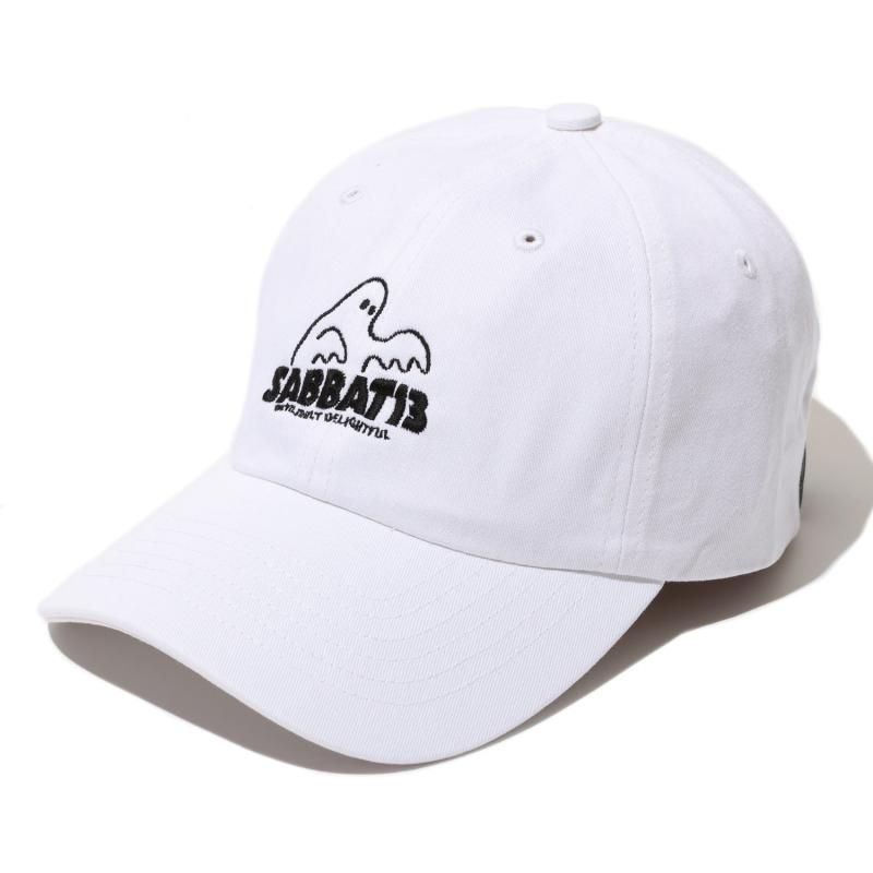 SPOOK LOGO CAP (WH) - SABBAT13