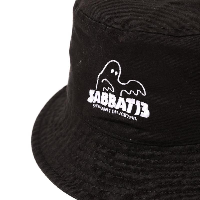 SPOOK LOGO BUCKET HAT (BK) - SABBAT13 SPOOK LOGO BUCKET HAT (BK) - SABBAT13