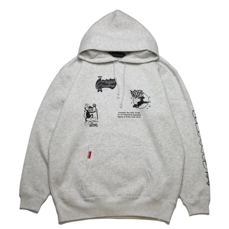 SABBAT HOODIE (ASH) - SABBAT13 SABBAT HOODIE (ASH) - SABBAT13