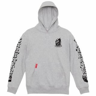 <img class='new_mark_img1' src='https://img.shop-pro.jp/img/new/icons1.gif' style='border:none;display:inline;margin:0px;padding:0px;width:auto;' />BOOK BURNING HOODIE (ASH)