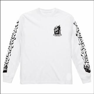 <img class='new_mark_img1' src='https://img.shop-pro.jp/img/new/icons1.gif' style='border:none;display:inline;margin:0px;padding:0px;width:auto;' />BOOK BURNING L/S T (WH)