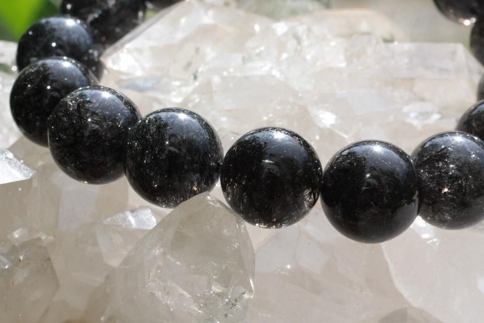 超稀少♪ 正真正銘の本物ブラックルチルクォーツ♪ 必見