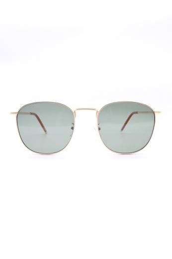 thin temple sunglasses / gold