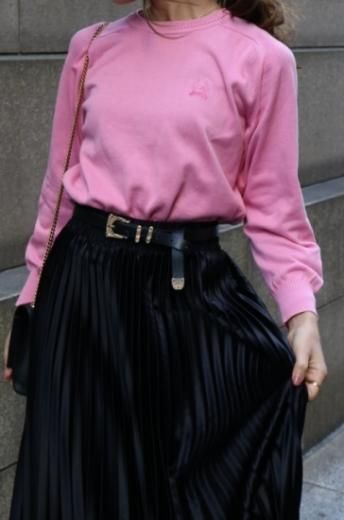 vintageChristian Dior / embroidery CD logo knit tops