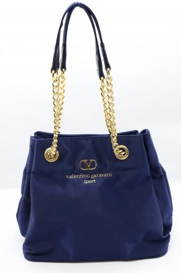 VALENTINO GARAVANI ハンドバッグ ゴールド金具 キャメル