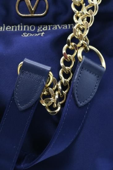 vintage】VALENTINO GARAVANI / gold shoulder strap embroidery