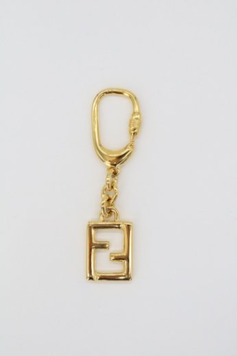 【vintage】FENDI / FF charm key ring