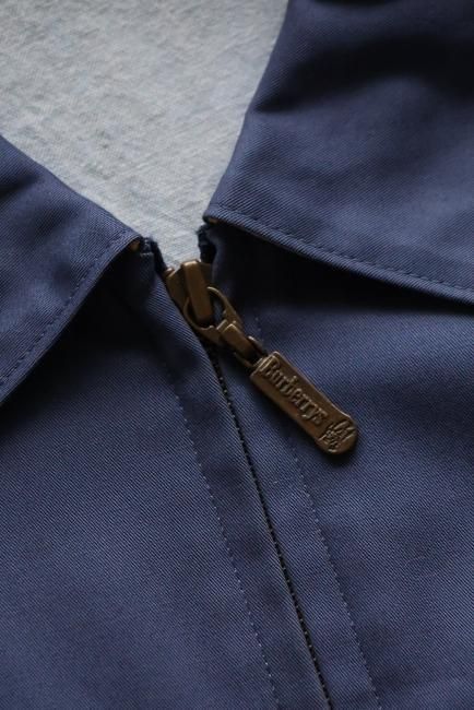 vintage】Burberrys / logo embroidery zip up blouson - Madder