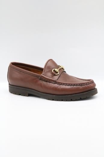 vintageGUCCI / hose bit loafer 35 1/2