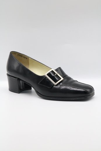 vintageKENZO / square toe buckle loafer 35 1/2