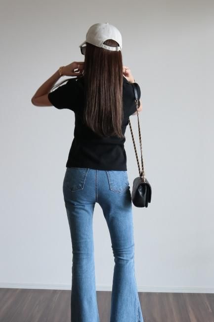 vintage】GUCCI / 90's GG interlocking embroidery rib skipper