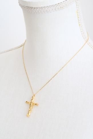 cross top necklace