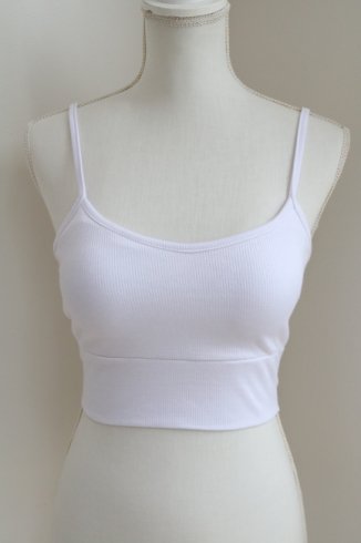 <img class='new_mark_img1' src='https://img.shop-pro.jp/img/new/icons14.gif' style='border:none;display:inline;margin:0px;padding:0px;width:auto;' />inner rib camisole / white