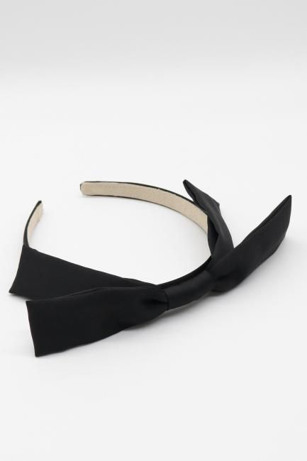 deco depuis1985 リボンカチューシャ madder madder satin ribbon headband - Madder vintage