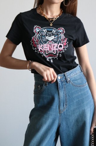 <img class='new_mark_img1' src='https://img.shop-pro.jp/img/new/icons14.gif' style='border:none;display:inline;margin:0px;padding:0px;width:auto;' />【USED】KENZO / tiger print tee