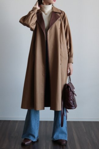 【vintage】Yves Saint Laurent / ulster collar chester coat 