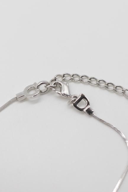 USED】Christian Dior / ”Dior” logo chain bracelet - Madder USED】Christian Dior / ”Dior” logo chain bracelet - Madder