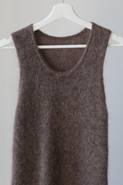 raccoon knit dress & short cardigan set up - Madder vintage