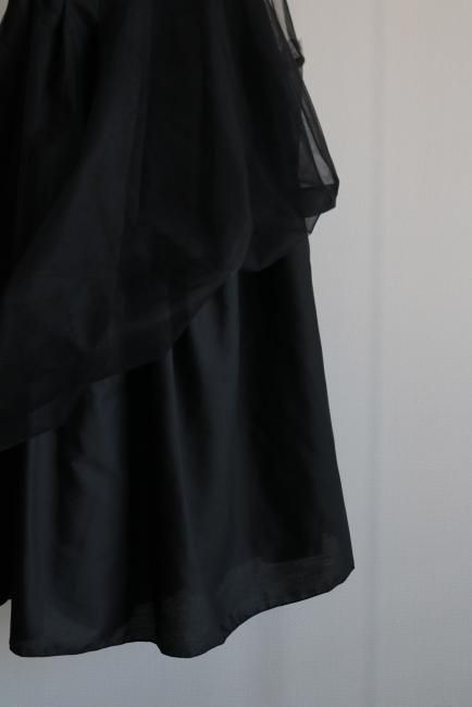 volume tulle skirt / black - Madder vintage volume tulle skirt / black - Madder vintage