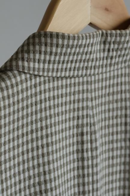 vintage】KENZO / single breasted gingham check tailored