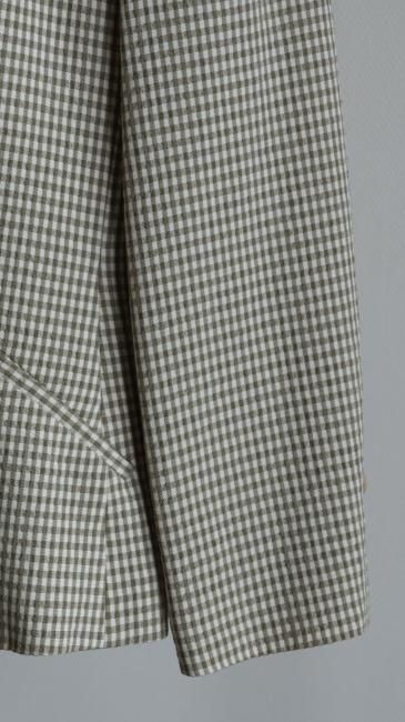 新品 タグ付き KENZO MACKINTOSH COAT ギンガムチェック vintage】KENZO / single breasted gingham check tailored