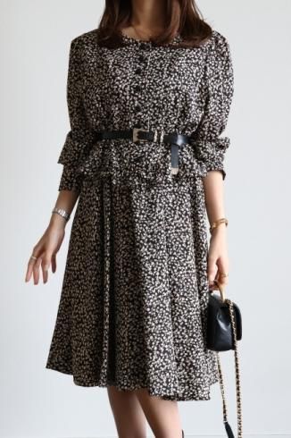 vintagedocking like floral dress