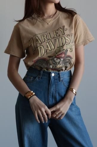 USEDHARLEYDAVIDSON / CALIFORNIA HD original graphic tee