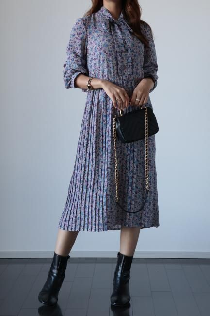 美品◎Yves Saint Laurent ニットワンピース マルチカラー（2025