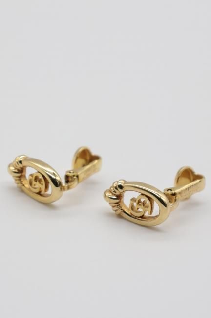 1425今だけSALE VINTAGE Christian Dior ハートロゴイヤリング