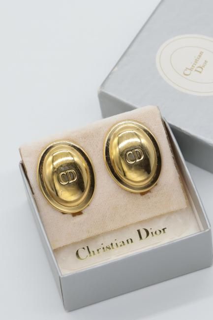 vintag クリスチャンディオール ムッシュ Dior ブルゾン 丸エリ ロゴ 1438VINTAGE Christian Dior ロゴブローチクリスチャン