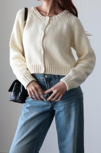 <img class='new_mark_img1' src='https://img.shop-pro.jp/img/new/icons14.gif' style='border:none;display:inline;margin:0px;padding:0px;width:auto;' />2way cotton knit cardigan / ivory