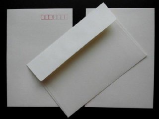 招待状手作りキット用　封筒（縦・横）