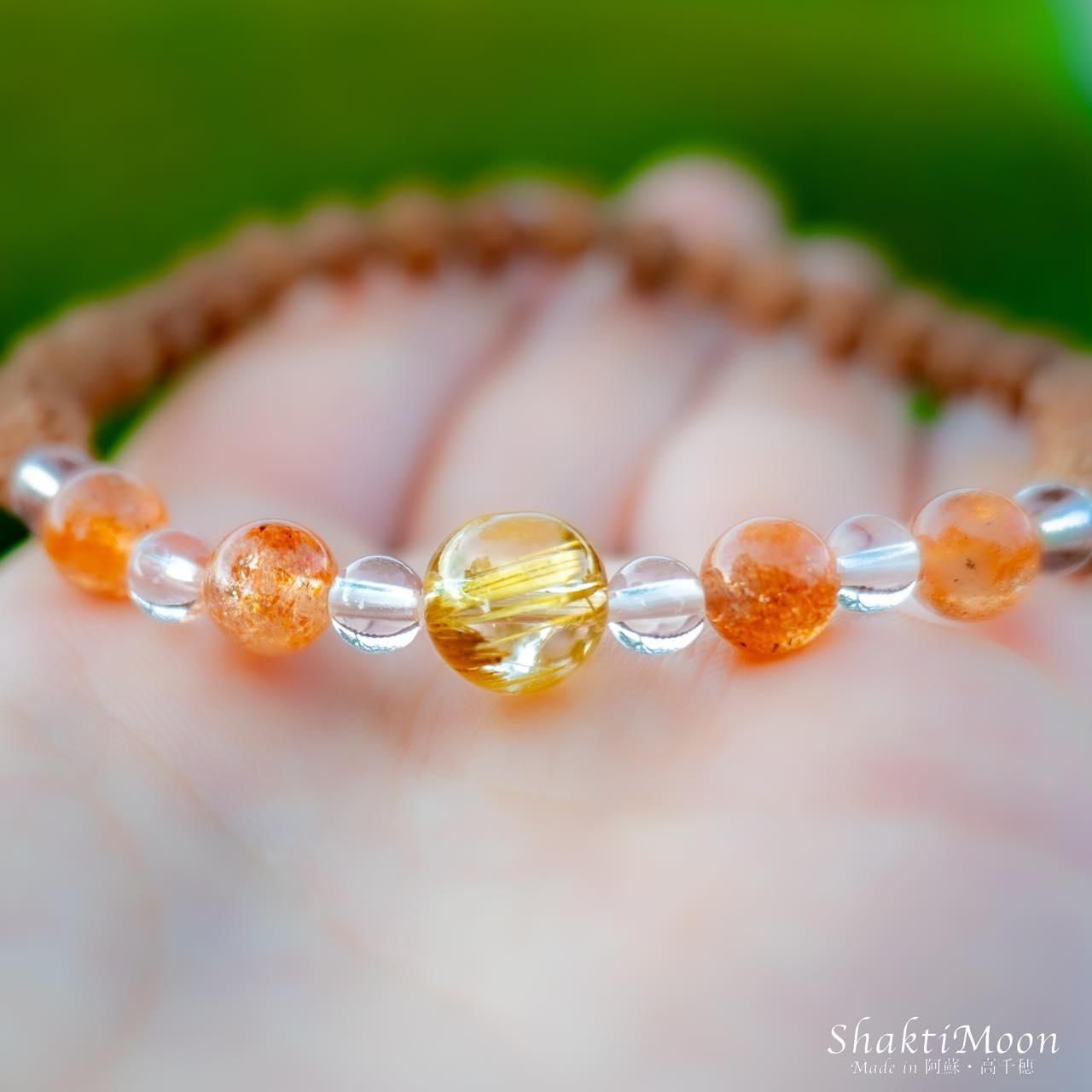 ルドラクシャブレスレット（菩提樹の実） - 菩提樹の実・天然石