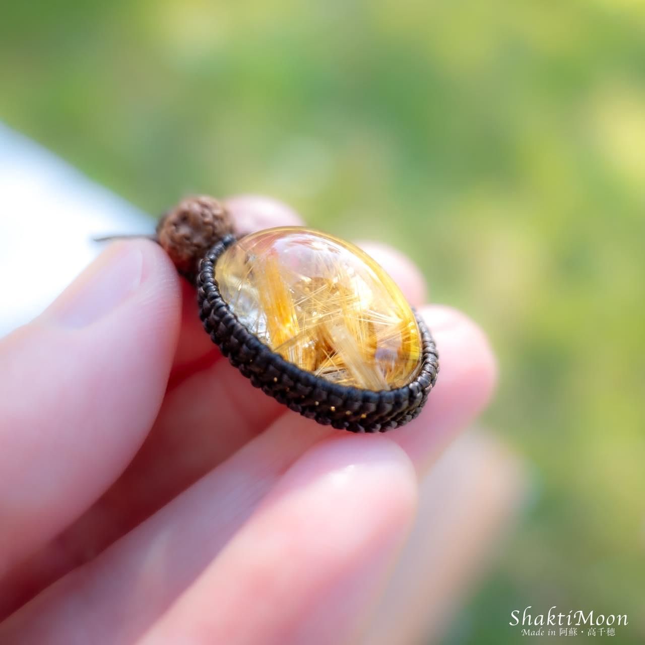 ⭐︎【天然】タイチンクオーツ ルース 57.5x41.5x12.6mm