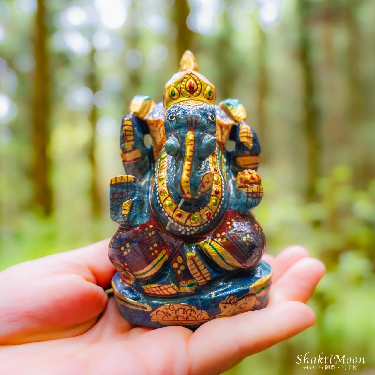 ガネーシャ　ラピスラズリ① ☆商売繁盛・幸運招来☆あらゆる障害を跳ね除ける守り神☆ラピスラズリ