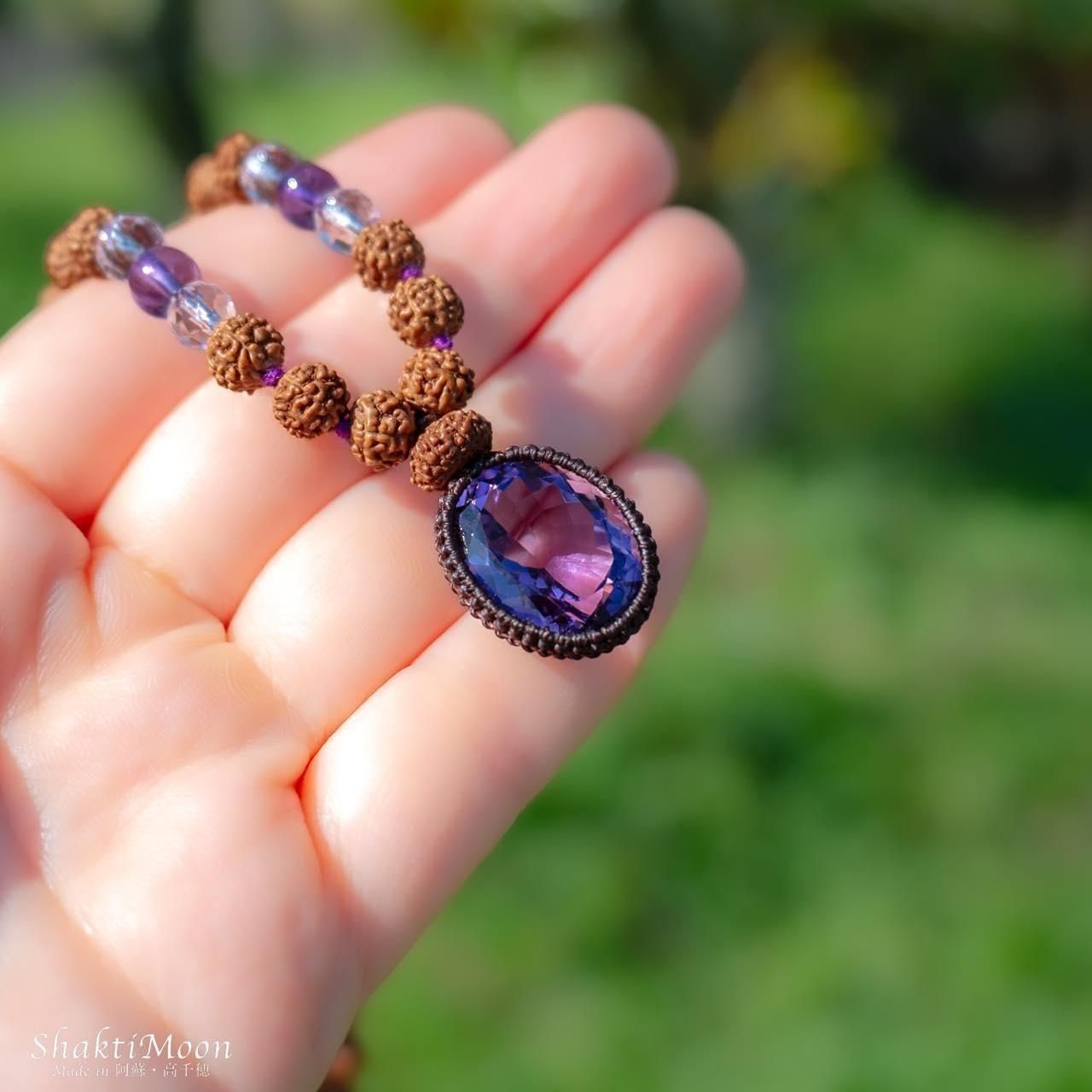 レア・希少！4WAY プレミアムカットアメジストと10面