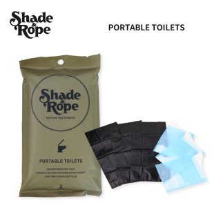 Shade&Rope 携帯ミニトイレ 3個入り