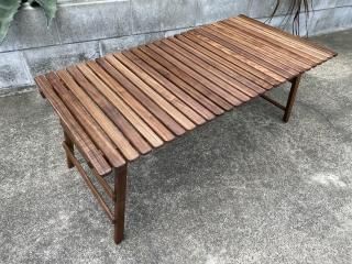 ץޥ˥ / CAMP MANIA PRODUCTS / INOUTDOOR LIVING TABLE (L) all walnutʥƥ̵