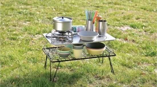 【ユニフレーム】フィールドラック ユニフレーム フィールドラック | ステンレス天板 - 風街道具店