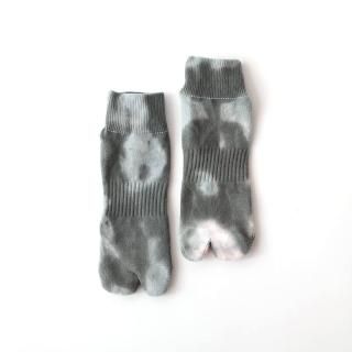 NODAL/Ρ Tie Dye Socks    Gray  Charcoal