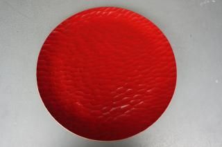 ҥ åɥ Akihiro Plate Urushi Hybrid Red 390