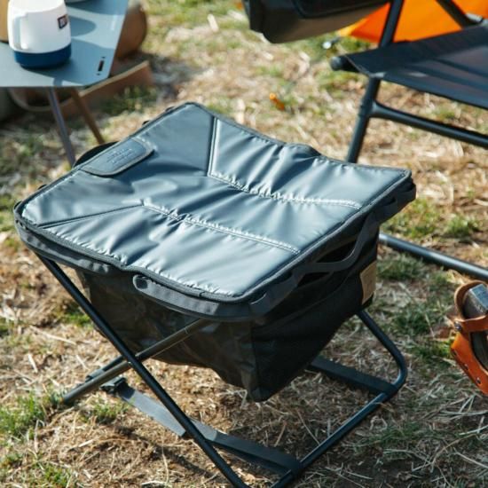 アッソブ　AS2OV アッソブ マルチオットマン ブラック AS2OV アッソブ アウトドア NYLON POLYCARBONATE MULTI OTTOMAN