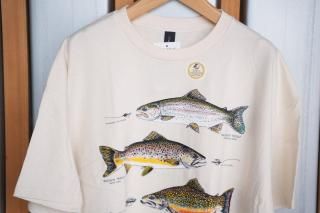 Хƥեå / LIBERTY GRAPHICS Trout & Flies Ⱦµ ץ T