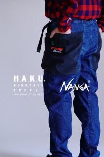 <img class='new_mark_img1' src='https://img.shop-pro.jp/img/new/icons1.gif' style='border:none;display:inline;margin:0px;padding:0px;width:auto;' />H.A.K.U MOUNTAIN SUPPLY / ϥޥƥ󥵥ץ饤 x ʥ ϥ󥺥ե꡼ʥơѡ